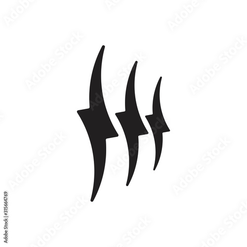 Free Download curves geometric power symbol logo vector - GFXLoad