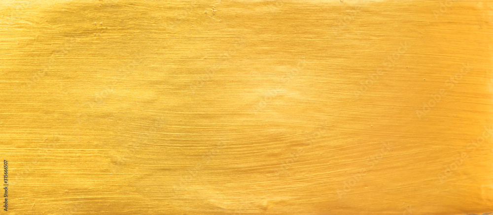 Fototapeta premium Gold wall texture background.