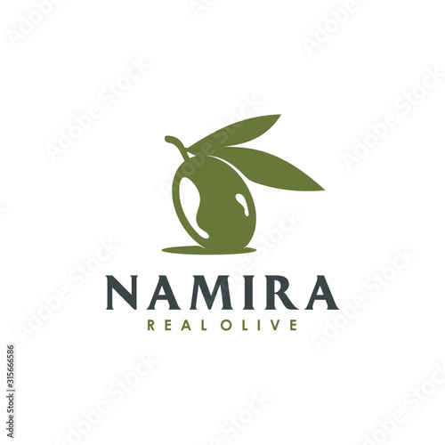 Olive Logo Design Template For Your Company