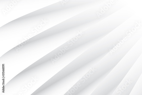 Abstract geometric white and gray color background. Vector, illustration.	