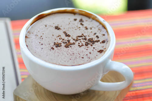 hot cocoa or hot chocolate