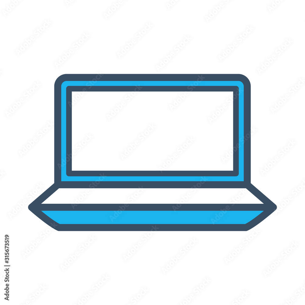 Laptop icon vector template illustration design Laptop icon vector template illustration design
