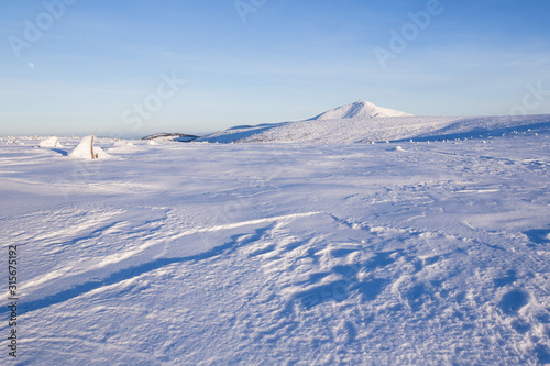 Landscape of the Giant mountains (Krkonose) in winter © Alexander Erdbeer