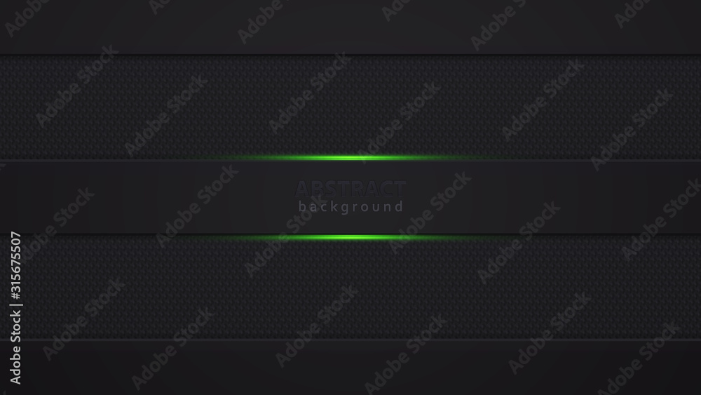 Layout design tech. Green and black contrast abstract technology background. Green backlight. Vector corporate design. EPS10 Layout design tech. Green and black contrast abstract technology background. Green backlight. Vector corporate design. EPS10