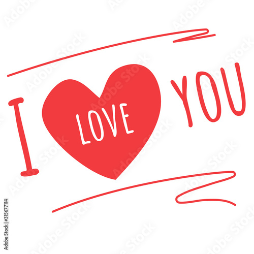 heart for a happy Valentine's day holiday