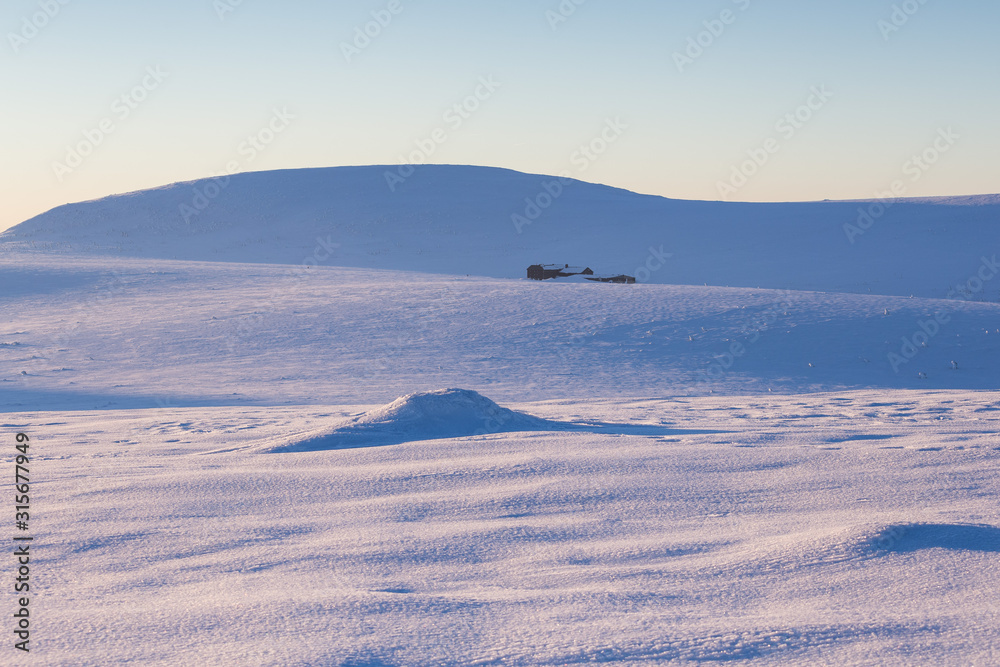 Morning mood in Krkonose (Czech Republic) in winter Morning mood in Krkonose (Czech Republic) in winter