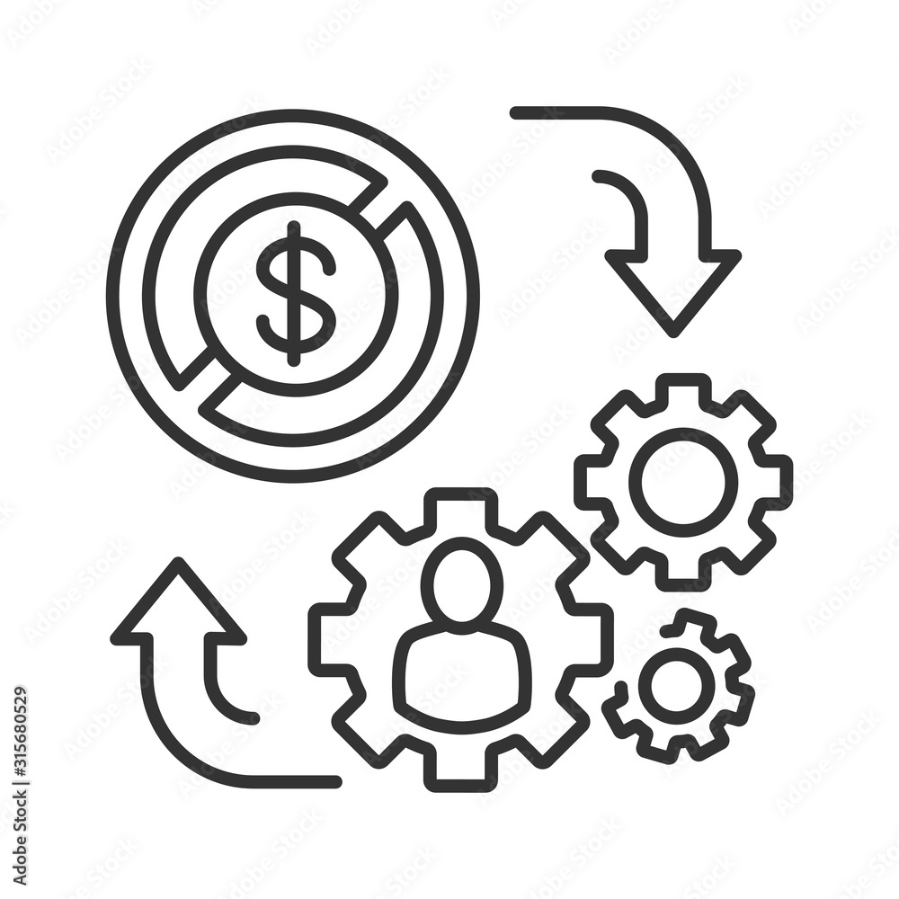 Free community service black line icon. Humanitarian and environmental assistance. Charity, volunteering concept. Sign for web page, mobile app, banner, social media. Editatable stroke. Free community service black line icon. Humanitarian and environmental assistance. Charity, volunteering concept. Sign for web page, mobile app, banner, social media. Editatable stroke.