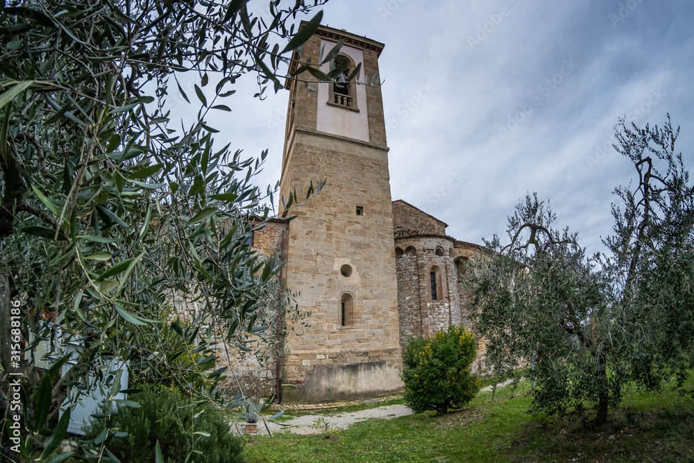 Naklejka premium Appiano, Barberino Val d'Elsa, Florence - Tuscany, Italy