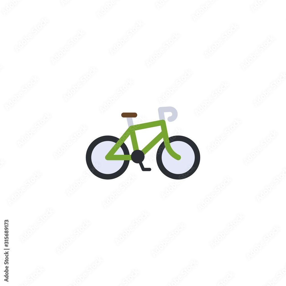Fototapeta premium cycling creative icon. From Sport icons collection. Isolated cycling sign on white background