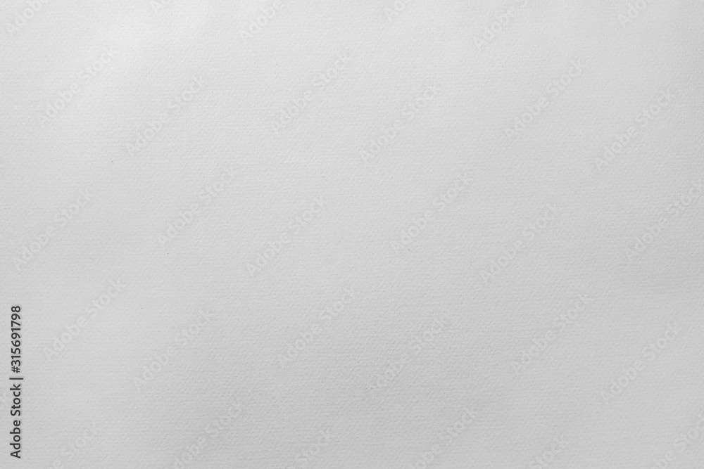 White plain and clear drawing paper texture for any graphic background such  as watercolour painting, artwork brochure leaflet or corporate profile.  Stock Photo