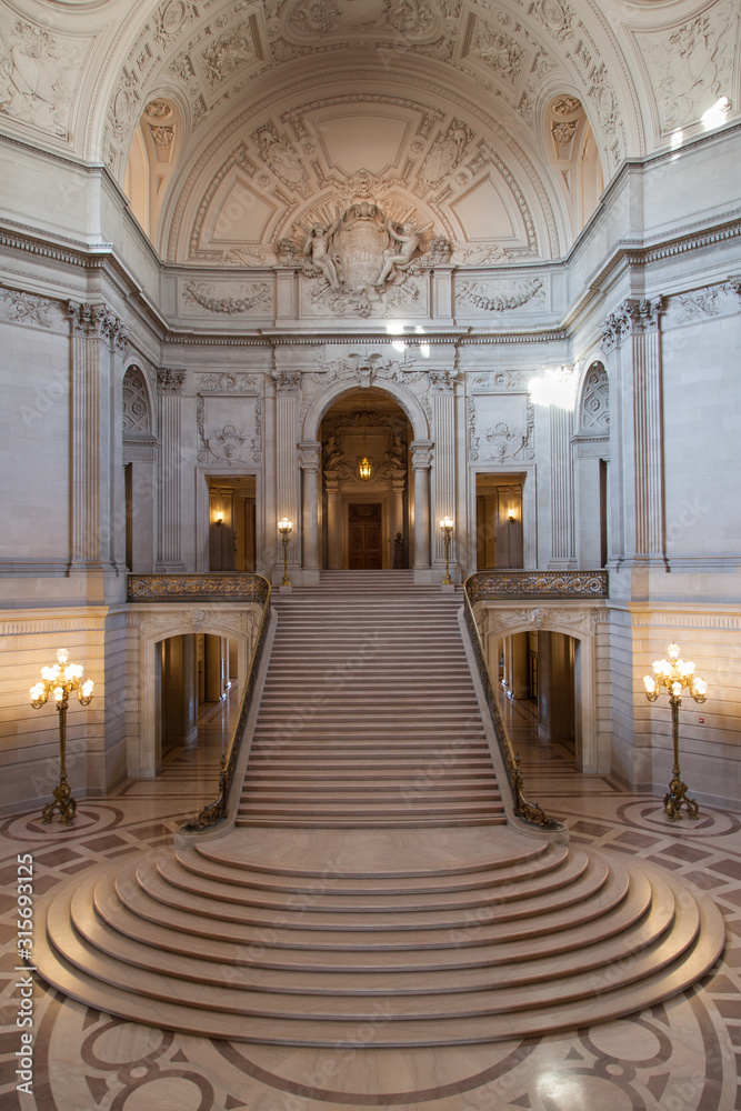 Grand Staircase at San Francisco City Hall