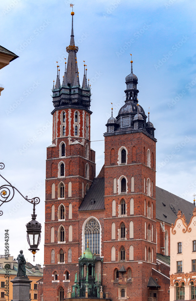 Krakow. Church of St. Mary.