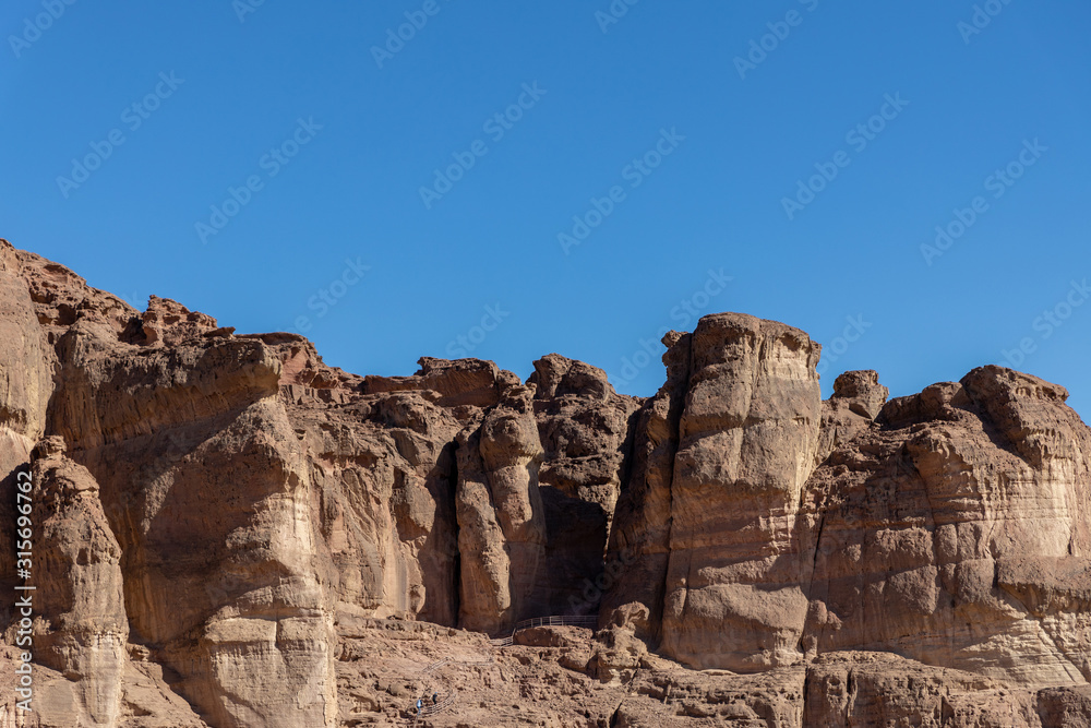 Pillars of Solomon in Timna Park