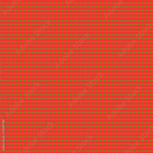 Orange red fabric background