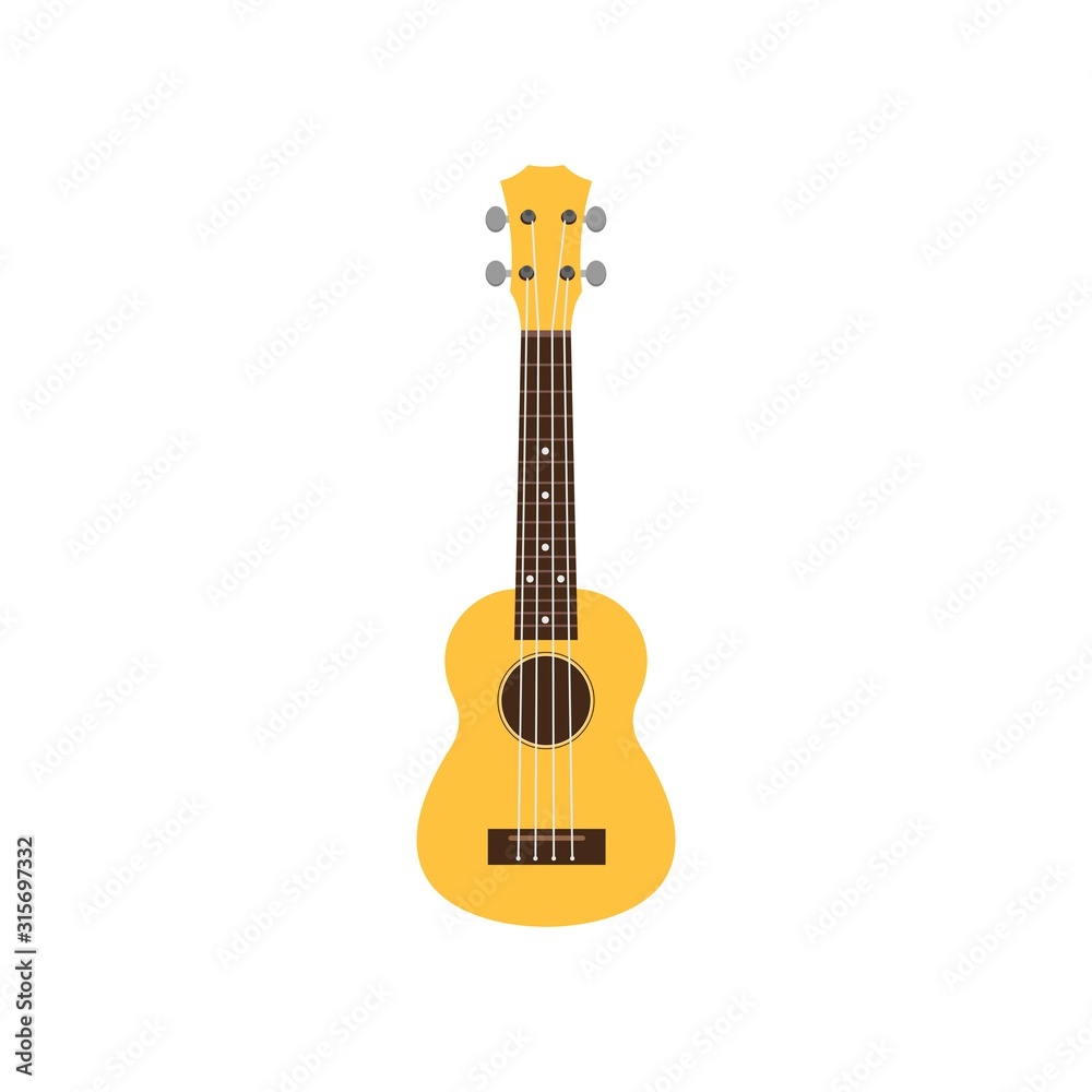 Obraz premium ukulele icon. vector illustration isolated on white background