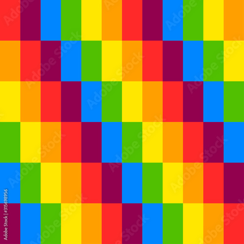 LGBT abstract flag pattern
