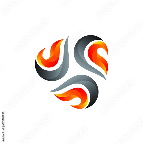 3D oil and gas logo graphic. oil and gas concept with 3D style vector illustration.