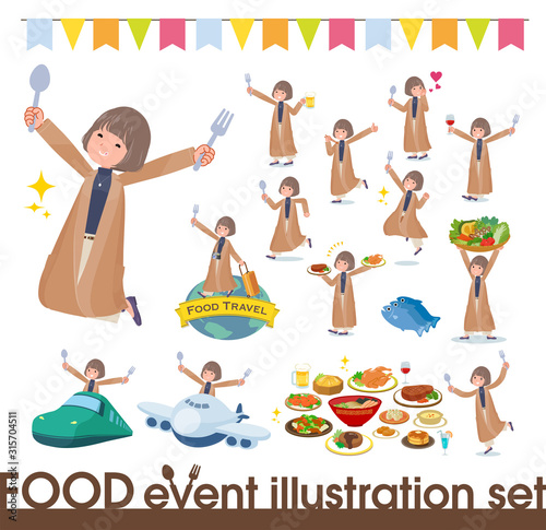 flat type big size coat women_food festival