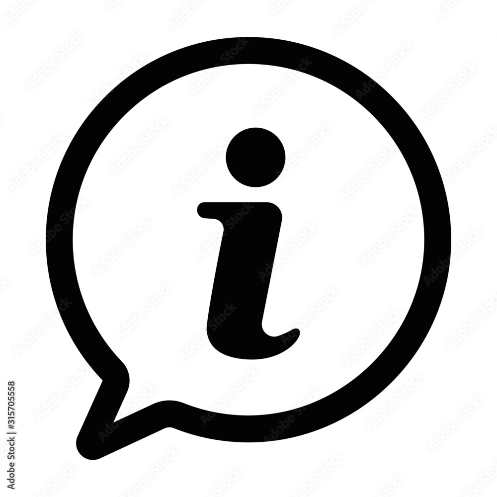Information Icon information Sign Icon Vector De Stock Adobe Stock