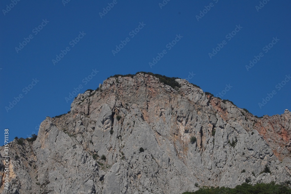 rock and blue sky rock and blue sky