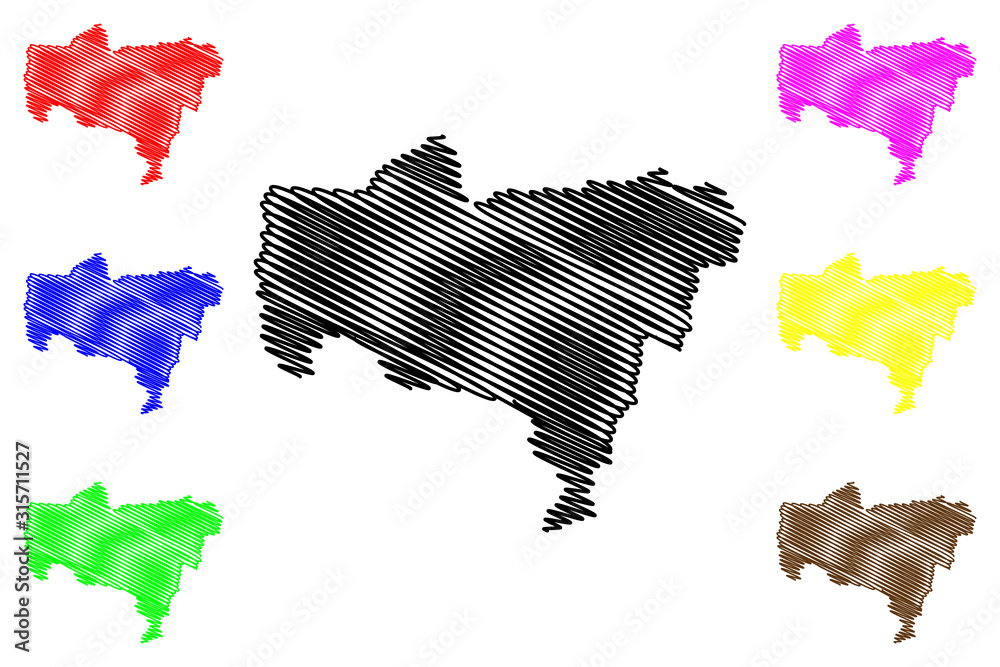 Utuado Puerto Rico Map Utuado Municipality (Commonwealth Of Puerto Rico, Porto Rico, Pr,  Unincorporated Territories Of The United States) Map Vector Illustration,  Scribble Sketch Utuado Map Stock Vector | Adobe Stock