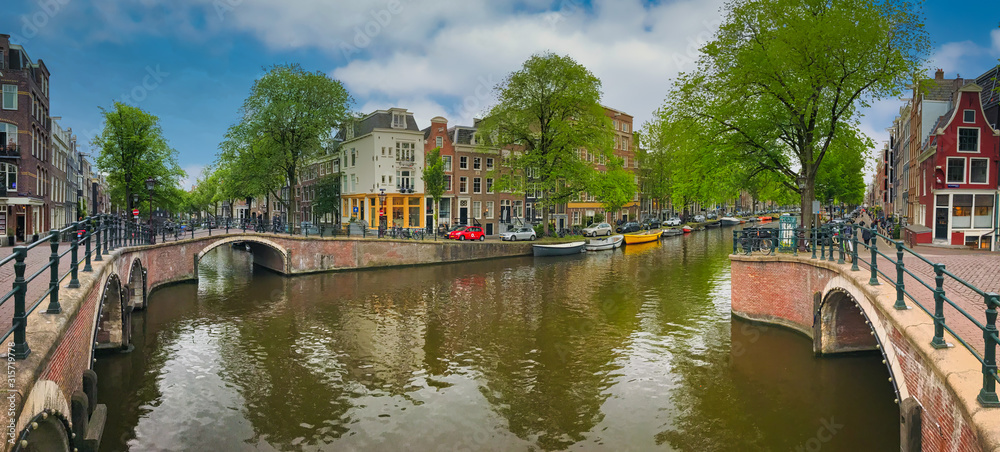 canal in amsterdam