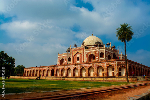The back of Humayu's Tomb