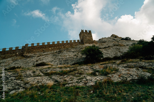 medieval fortness in Crimea