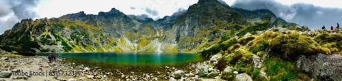 lake in the mountains, Poland
