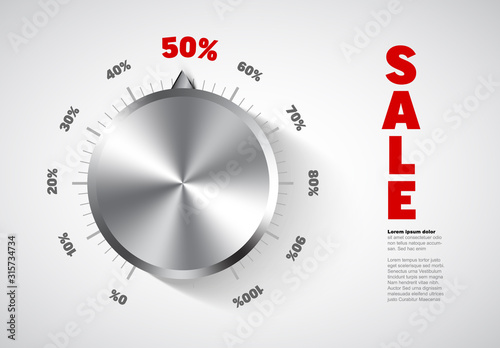 Sale banner flyer template