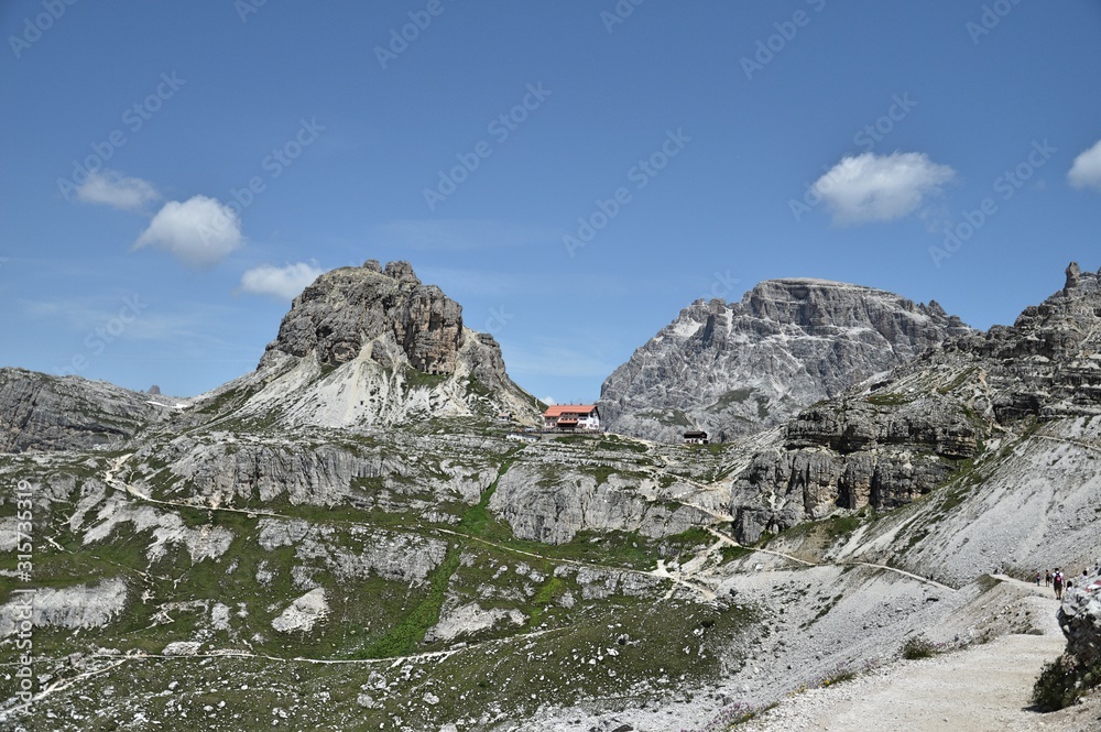 landscape of the dolomites, unesco heritage