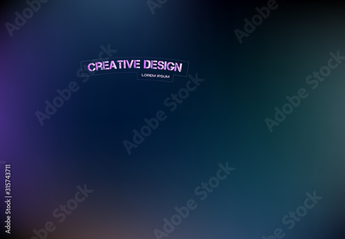 Futuristic Gradient. Minimal Pattern. Abstract Poster. Colorful Background. Minimal blurred background. Dynamic color composition. Eps10 vector.