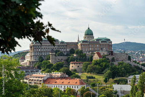 Buda Castle Royal Palace in Budapest, Hungary. © alzamu79