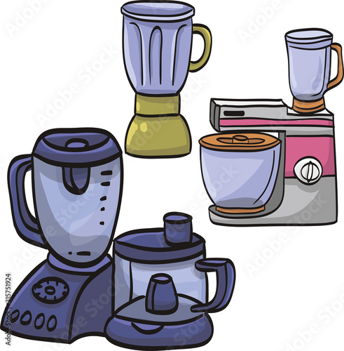 food processors and blender