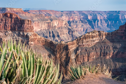 View of the Eagle Point in Grand Canyon Arizona photo