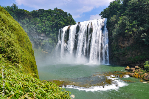 Huangguoshu waterfall in guizhou province © View Stock