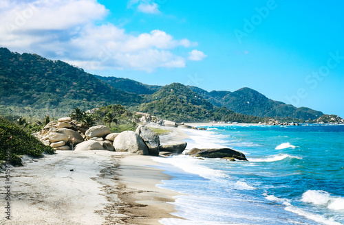 Tayrona National Park in Colombia photo