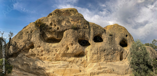 Panorama Of The Wind Caves In Mt. Diablo State Park, California
