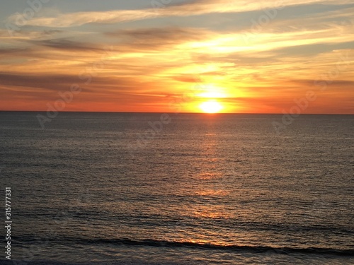 Ocean sunrise