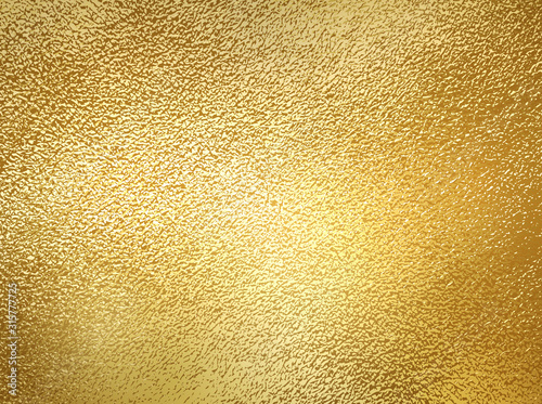 Vector golden foil background template for cards, hand drawn backdrop - invitations, posters, cards.