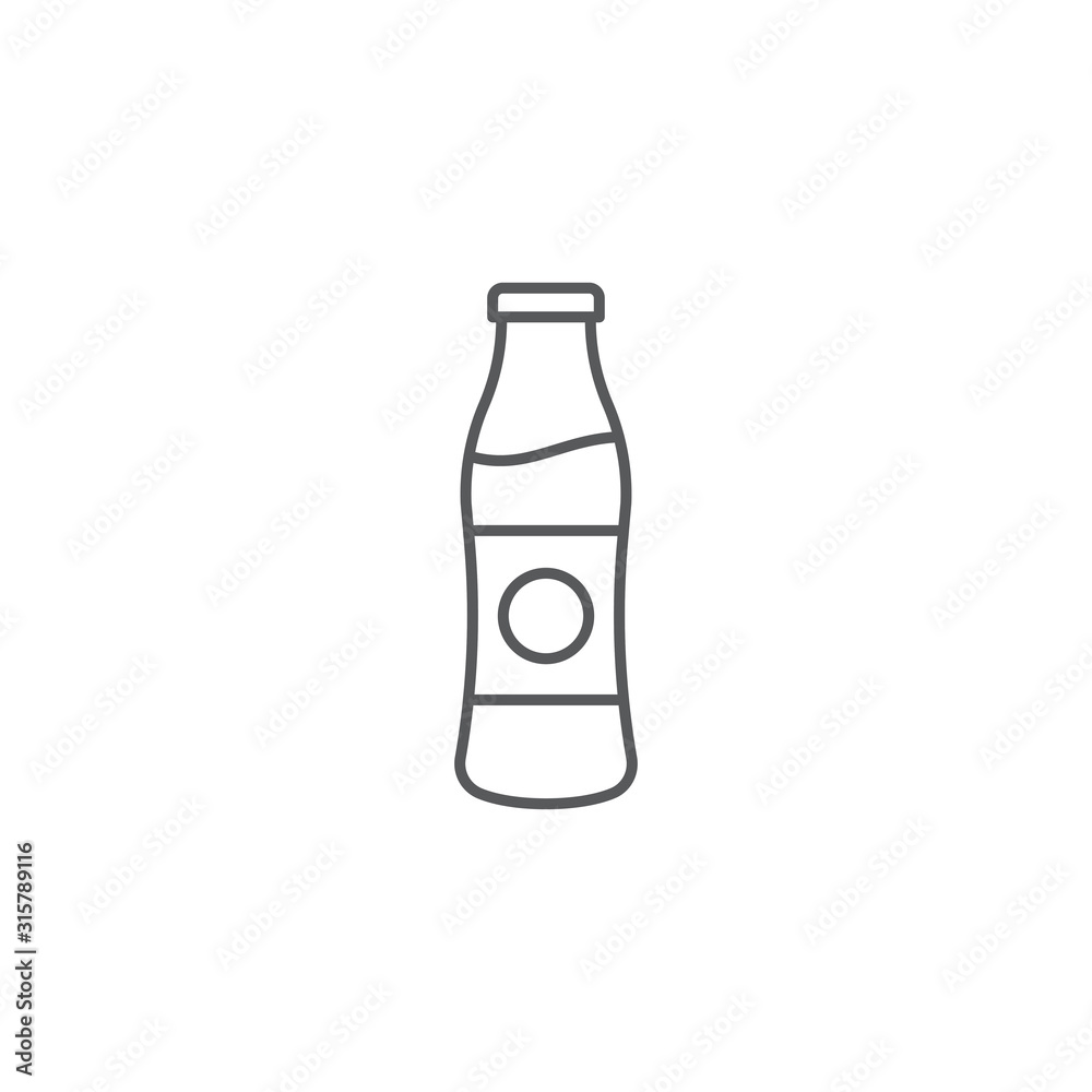 Compote, fruit juice vector icon symbol isolated on white background Compote, fruit juice vector icon symbol isolated on white background