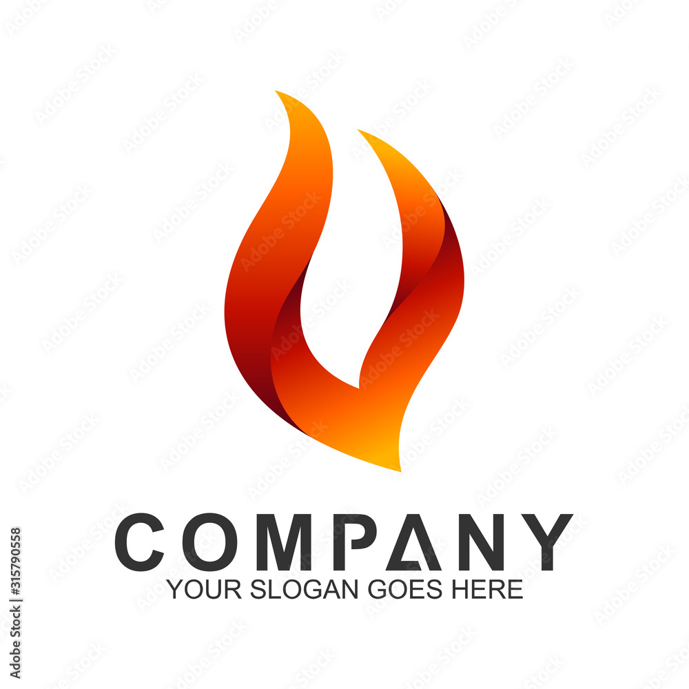 fire logo design template, abstract fire vector fire logo design template, abstract fire vector