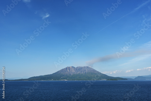 Mt Sakurajima in Kagoshima, Japan. © lcc54613