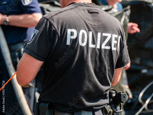 German Police Sign