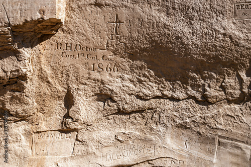 El Morro National Monument Inscription Rock  photo