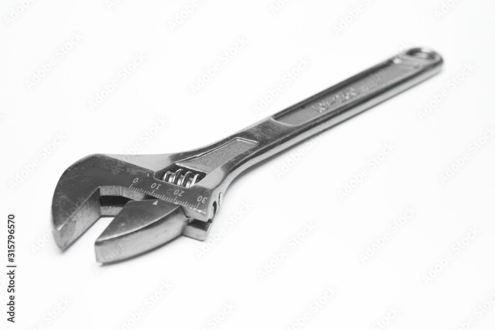 Isolated of spanner on white background Isolated of spanner on white background