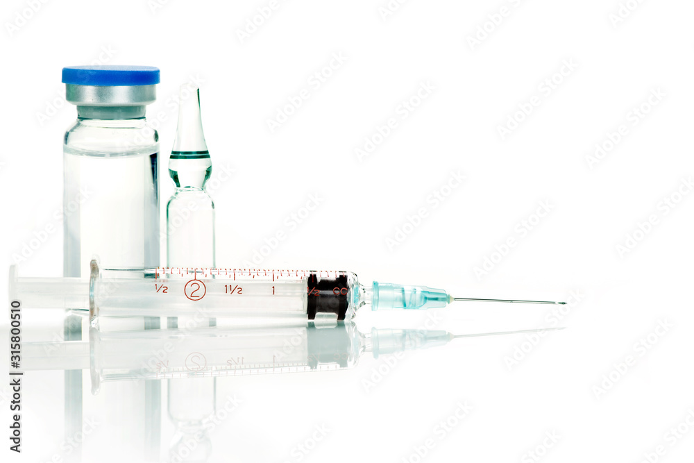 Ampule, Vial And Syringe Ampule, Vial And Syringe