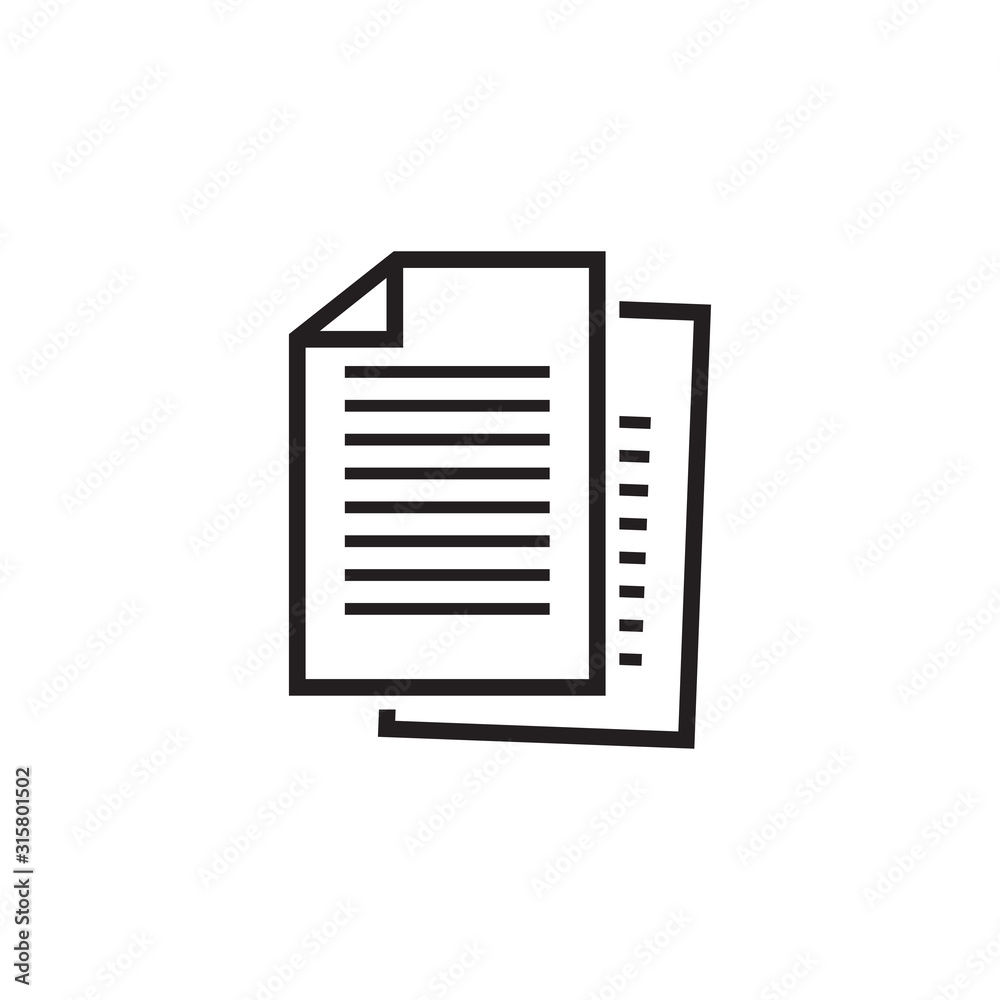 paper icon, note icon, paper icon, note icon,