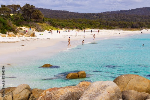 Summer at Binalong Bay in Australia