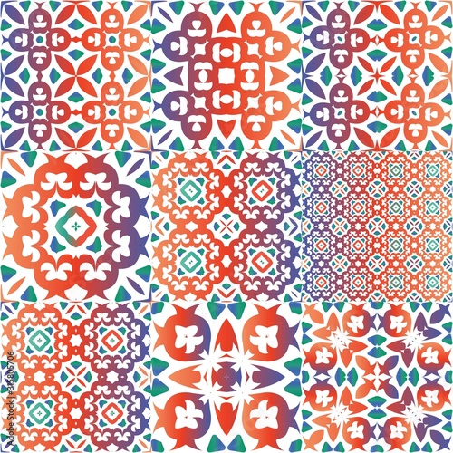 Traditional ornate mexican talavera.